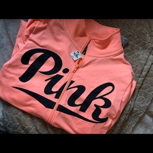 NWT Long 3/4 Zip Workout Top